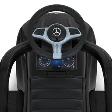Каталка - толокар с ручкой 668 L-2 Mercedes, черная фото 13