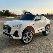 Детская машина на аккумуляторе M 6133 EBLR-1 Audi, четыре двигателя, белая фото 13