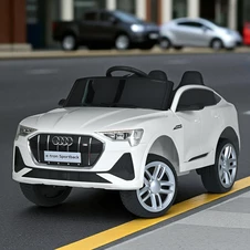 Детская машина на аккумуляторе M 6133 EBLR-1 Audi, четыре двигателя, белая фото 25