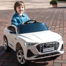 Детская машина на аккумуляторе M 6133 EBLR-1 Audi, четыре двигателя, белая фото 33