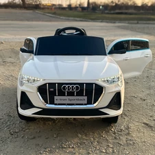 Детская машина на аккумуляторе M 6133 EBLR-1 Audi, четыре двигателя, белая фото 55