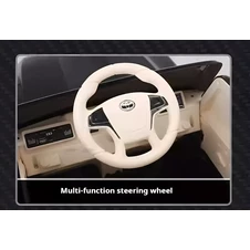 Лицензионный детский джип M 6130 EBLR-3 Toyota, кожаное сиденье, красный фото 44