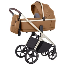 Универсальная коляска Carrello Vector CRL-6550 Coral Beige 2 в 1, бежевая