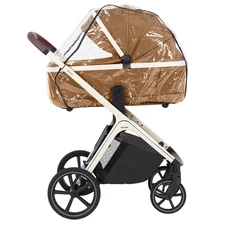 Универсальная коляска Carrello Vector CRL-6550 Coral Beige 2 в 1, бежевая фото 33