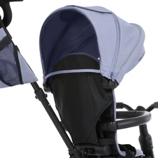 Трехколесный велосипед с ручкой Turbo Trike MT 1055 Grey серый фото 18