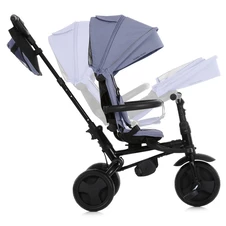 Трехколесный велосипед с ручкой Turbo Trike MT 1055 Grey серый фото 55