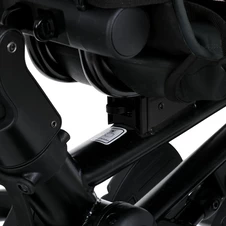 Трехколесный велосипед с ручкой Turbo Trike MT 1055 Black черный фото 77