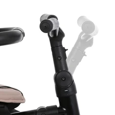 Трехколесный велосипед с ручкой Turbo Trike MT 1055 Beige бежевый фото 14