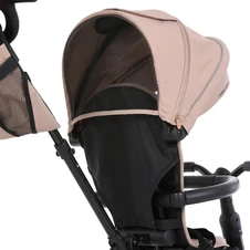 Трехколесный велосипед с ручкой Turbo Trike MT 1055 Beige бежевый фото 18