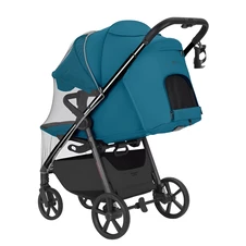 Прогулочная коляска Carrello Bravo Carbon CRL-5530 Azure Blue, синяя фото 66