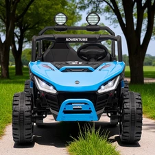 Двухместный детский электромобиль M 6205 EBLR-4 (24V) Багги, четыре мотора, синий фото 11