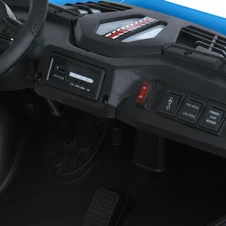 Двухместный детский электромобиль M 6205 EBLR-4 (24V) Багги, четыре мотора, синий фото 25