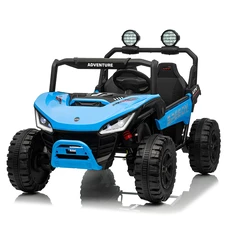 Двухместный детский электромобиль M 6205 EBLR-4 (24V) Багги, четыре мотора, синий фото 55