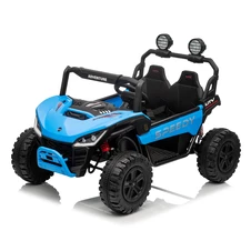 Двухместный детский электромобиль M 6205 EBLR-4 (24V) Багги, четыре мотора, синий фото 99