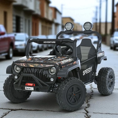 Двухместный детский джип M 6206 EBLRS-18 (24V), два аккумулятора, камуфляж