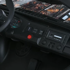 Двухместный детский джип M 6206 EBLR-4 (24V), два аккумулятора, синий фото 57