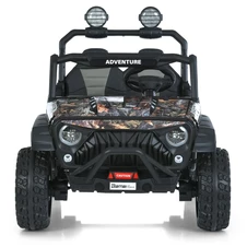 Двухместный детский джип M 6206 EBLR-4 (24V), два аккумулятора, синий фото 25