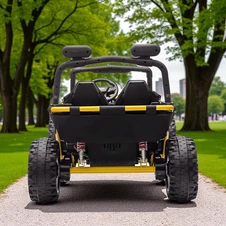 Детский электромобиль багги M 6207 EBLR-6 (24V) двухместный, желтый фото 44
