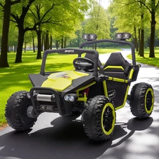 Детский электромобиль багги M 6207 EBLR-5 (24V) двухместный, зеленый купить