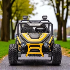 Детский багги M 6208 EBLR-6 (24V) двухместный, с пультом, желтый купить