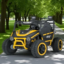 Детский багги M 6208 EBLR-6 (24V) двухместный, с пультом, желтый фото 55