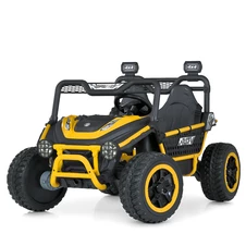 Детский багги M 6208 EBLR-6 (24V) двухместный, с пультом, желтый фото 66