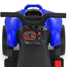 Детский электроквадроцикл Bambi M 6181 EL-4 синий, мягкое сиденье фото 13