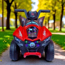 Детский электроквадроцикл Bambi M 6181 EL-4 синий, мягкое сиденье фото 44