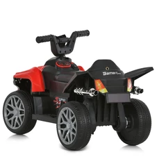 Детский электроквадроцикл Bambi M 6181 EL-3 красный, мягкое сиденье фото 77