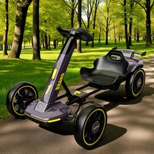 Детский электрокарт Bambi M 6145 EBR-2 черный, пульт управления купить