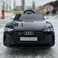 Детская машина электромобиль Audi M 4806 EBLR-2, черная фото 11
