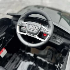 Детская машина электромобиль Audi M 4806 EBLR-2, черная фото 13