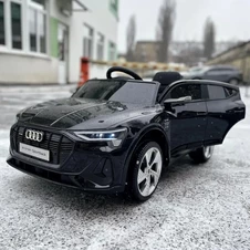 Детская машина электромобиль Audi M 4806 EBLR-2, черная купить