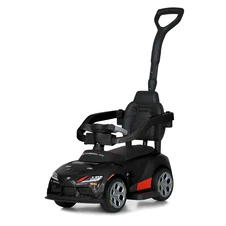 Детский электромобиль - толокар M 6129 EBLR-2 Toyota с ручкой, черный купить