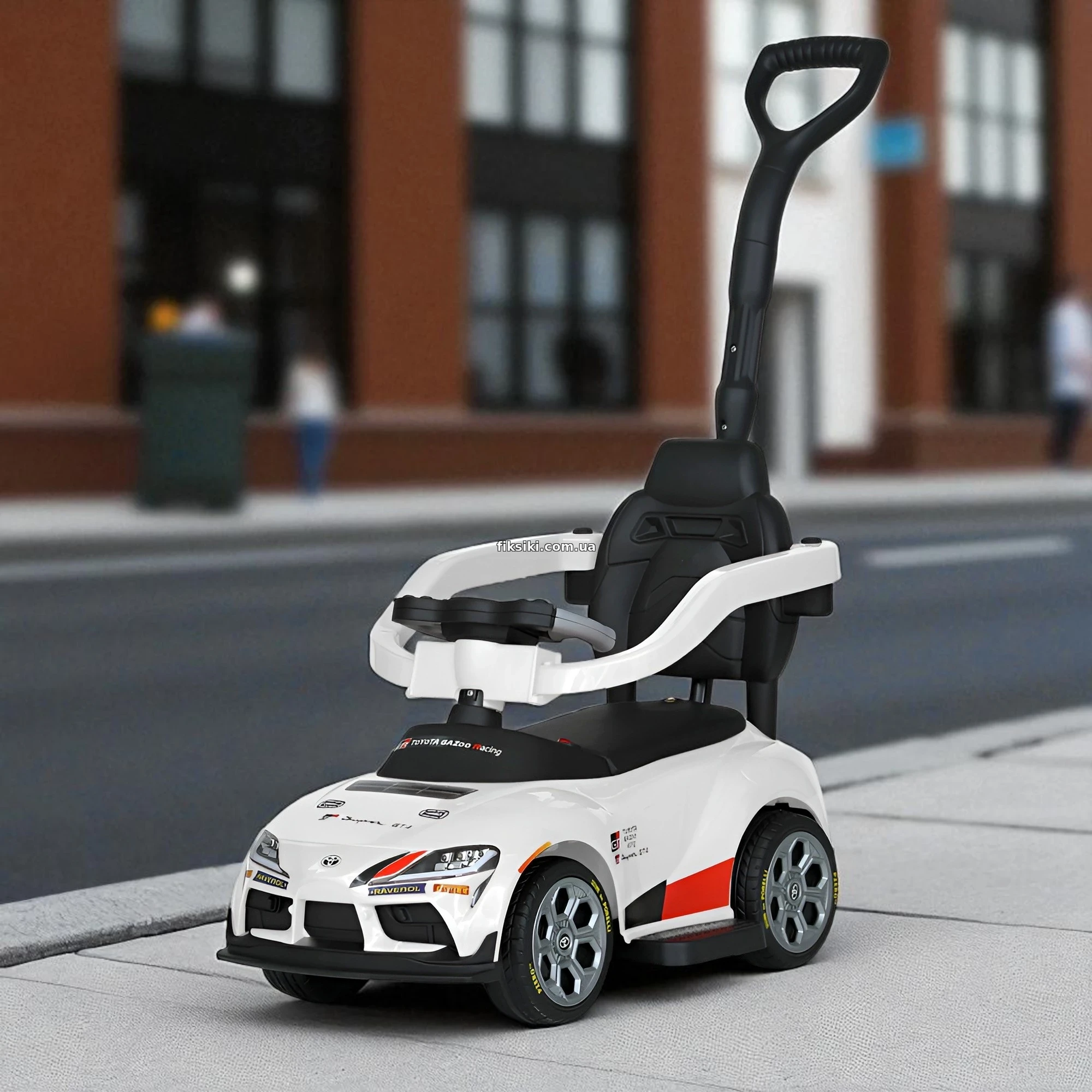 スポーツトイ・アクショントイ mowl shortking Детский электромобиль - толокар M 6129 EBLR-1 Toyota с ручкой