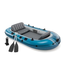 Надувная лодка Intex 66324 четырехместная Excursion 4, 315 х 165 х 43 см. фото 11