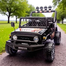 Двухместный детский джип 2566 AEBLR-18 (24V) камуфляж, Toyota купить