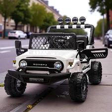 Двухместный детский джип 2566 AEBLR-18 (24V) камуфляж, Toyota фото 44