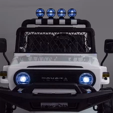 Двухместный детский джип 2566 AEBLR-18 (24V) камуфляж, Toyota фото 55