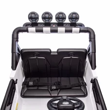 Детский джип 2566 AEBLR-2 (24V) двухместный электромобиль, Toyota, черный фото 99
