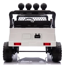 Детский джип 2566 AEBLR-1 (24V) двухместный электромобиль, Toyota, белый фото 44
