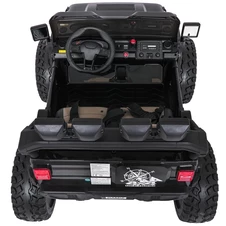 Детский электромобиль M 6204 EBLR-2 (24V) двухместный джип, черный фото 18