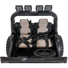 Детский электромобиль M 6204 EBLR-2 (24V) двухместный джип, черный фото 29