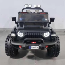 Детский электромобиль M 6204 EBLR-2 (24V) двухместный джип, черный фото 55