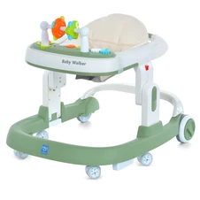 Детские ходунки M 5032 L-5 Bambi зеленые, свет, музыка