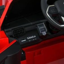 Двухместный детский электромобиль джип M 6192 EBLR-3 (24V) Toyota, красный фото 77