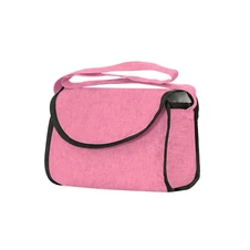 Коляска для куклы Carrello Avanti 9662 Pink с сумочкой, 2 в 1, розовая фото 88