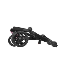 Коляска для куклы 2 в 1 Carrello Fortuna 9695 Hot Pink фуксия, с сумочкой фото 88