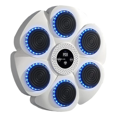 Боксерский набор тренажер - мишень MS 4776-W, шесть целей, Bluetooth, перчатки