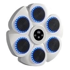 Боксерский набор тренажер - мишень MS 4776-W, шесть целей, Bluetooth, перчатки